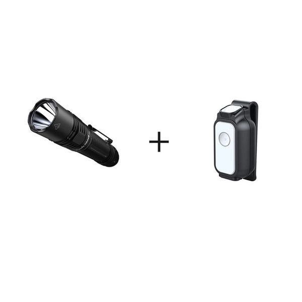 Flashlight Fenix ​​PD36R Pro + Flashlight Fenix ​​MINI-LITE