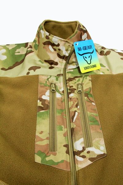 M-GEAR Кофта военная ЗАХИСНИК fleece койот cordura mc R06 004 06 00 81 фото