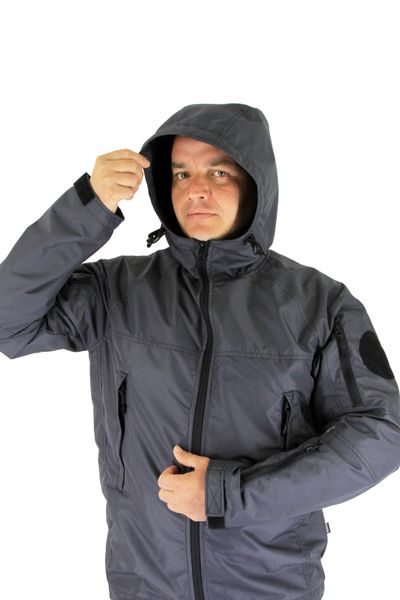 M-GEAR Tactical Windbreaker M-MOVEMENT gen1 membrane grey