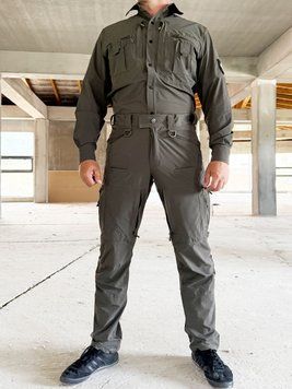 M-GEAR Комплект тактический M-STRONG 4Wstretch olive (рубашка+брюки) R20 078 71 00 02 фото