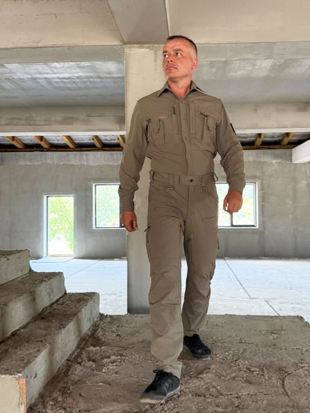M-GEAR Комплект тактичний M-STRONG 4Wstretch lead gray (сорочка+штани) R20 078 71 00 03 фото