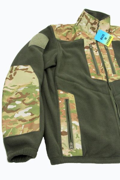 M-GEAR Military Full-zip fleece M-DEFENDER khaki cordura mc