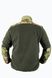 M-GEAR Military Full-zip fleece M-DEFENDER khaki cordura mc