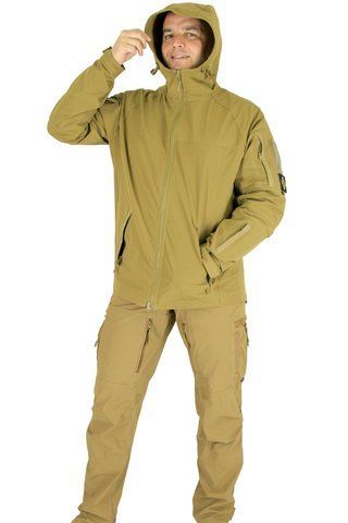 M-GEAR Комплект тактический M-STRONG MOVEMENT 4Wstretch койот (ветровка+штаны) R20 078 06 00 00 фото