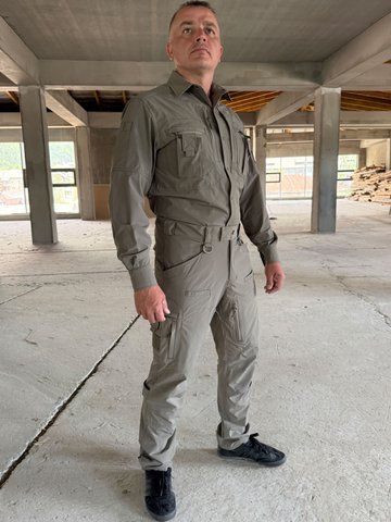 M-GEAR Tactical Memrane Pants M-STRONG gen1 4Wstretch lead gray
