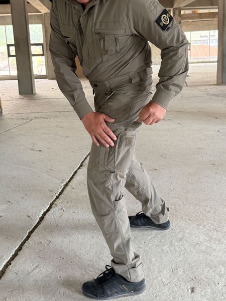 M-GEAR Tactical Memrane Pants M-STRONG gen1 4Wstretch lead gray