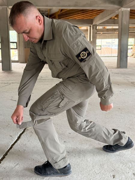 M-GEAR Tactical Memrane Pants M-STRONG gen1 4Wstretch lead gray