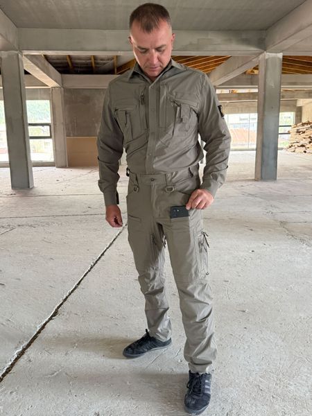 M-GEAR Tactical Memrane Pants M-STRONG gen1 4Wstretch lead gray