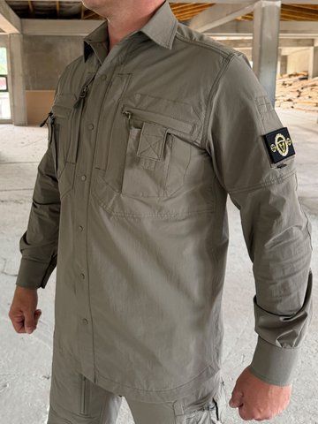 M-GEAR Tactical shirt M-Strong 4wstretch lead gray
