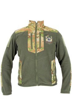 M-GEAR Кофта військова 93ОМБР ворон fleece хакі cordura mc R06 503 04 00 81 фото