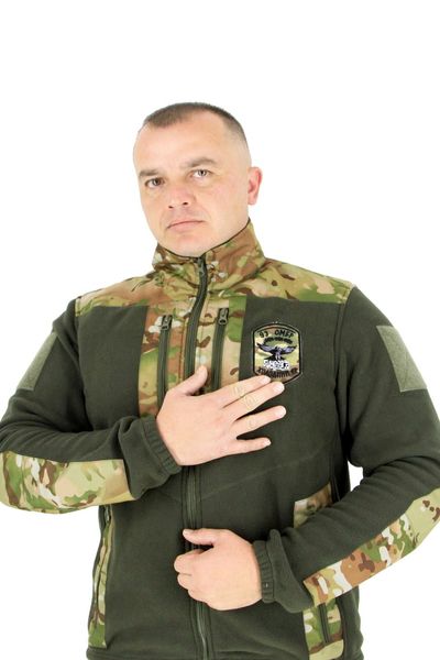 M-GEAR Кофта военная 93ОМБР ворон fleece хаки cordura mc R06 503 04 00 81 фото