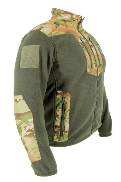 M-GEAR Military Full-zip fleece 93SMB raven khaki cordura mc