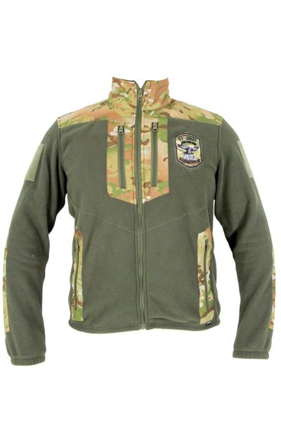 M-GEAR Military Full-zip fleece 93SMB raven khaki cordura mc