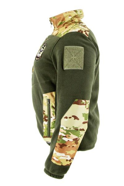 M-GEAR Military Full-zip fleece 93SMB raven khaki Cordura mc, M/R