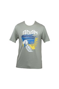 M-GEAR T-shirt ADAM flag gray