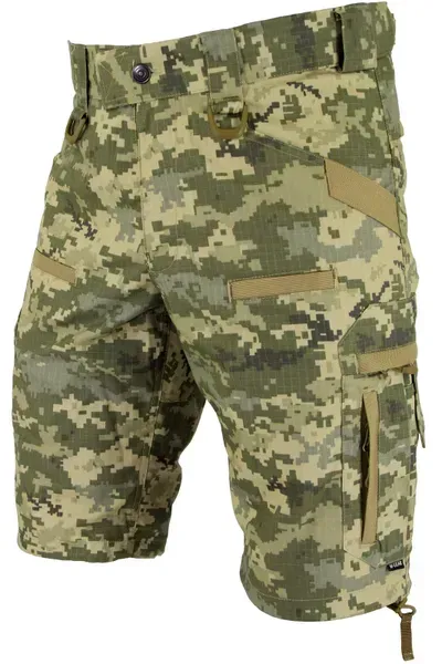 Тактичні шорти M-GEAR M-STRONG stretch ripstop піксель ММ14