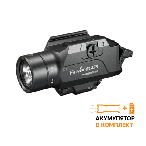 Flashlight for the Fenix ​​GL23R pistol with a laser sight