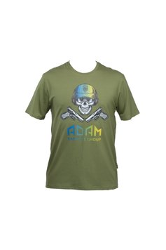 M-GEAR T-shirt ADAM skull green, S