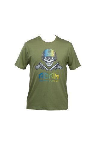 M-GEAR Футболка ADAM череп зелена R05 506 07 00 00 фото