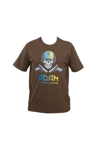 M-GEAR Футболка ADAM череп коричневая R05 506 08 00 00 фото